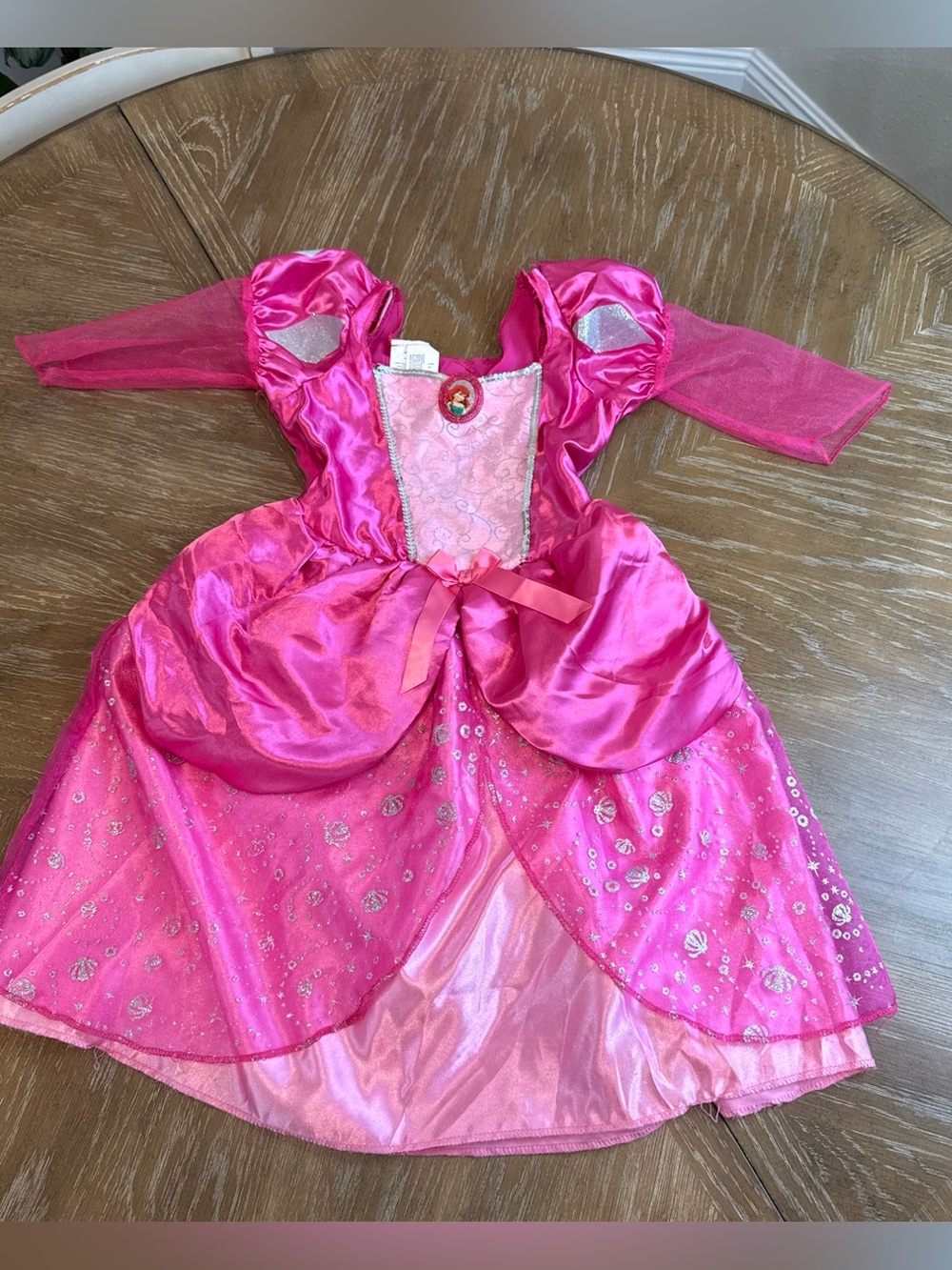 Disney Princess Ariel little mermaid Princess Sparkle Dress Up Costume
